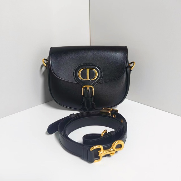 Dior Black Smooth Leather Bobby East-West Bag - Picture 1 of 11